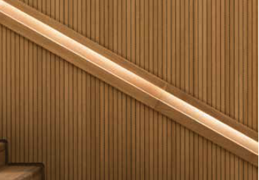 槽孔吸音板示意圖